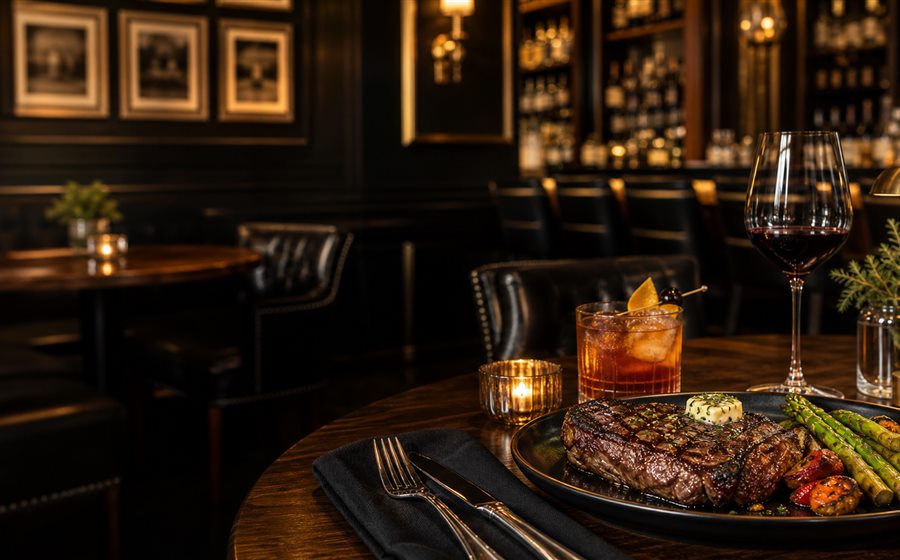 Restaurant website design example